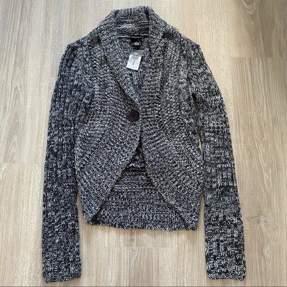 ⭐️3/$25 NWT Rue 21 Knit Cocoon Cardigan Sz M - Picture 1 of 5
